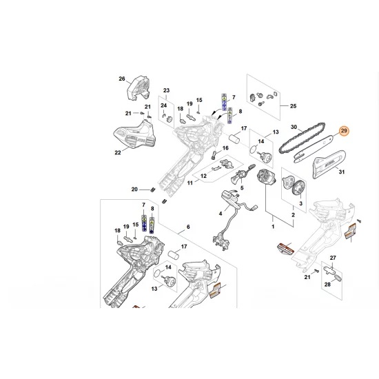 STIHL  Prowadnica L01 15cm/6